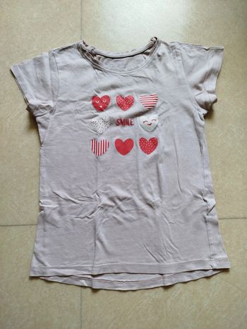 T shirt coeurs