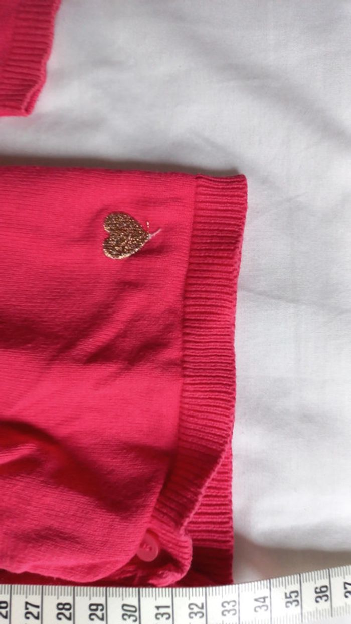 Gilet rose t2 ans - photo numéro 3