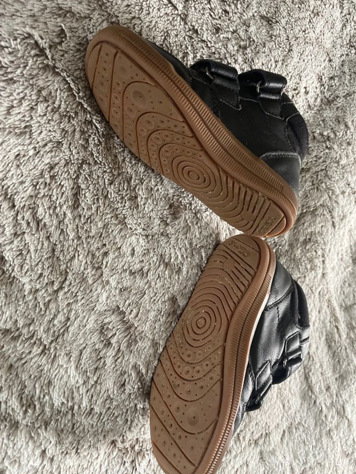 Chaussures basket botillon cuir geox - photo numéro 4