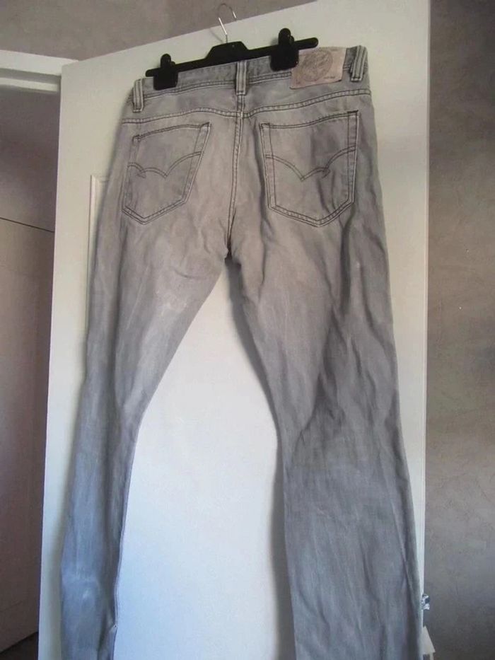 Jean gris slim  homme taille 34 US Kaporal - photo numéro 7