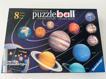Puzzle 3D Ravensburger puzzleball 8 planètes 