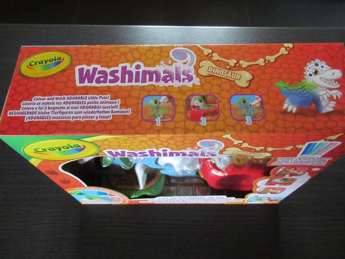 Mes animaux à colorier Washimals dinosaures Crayola neuf - photo numéro 2