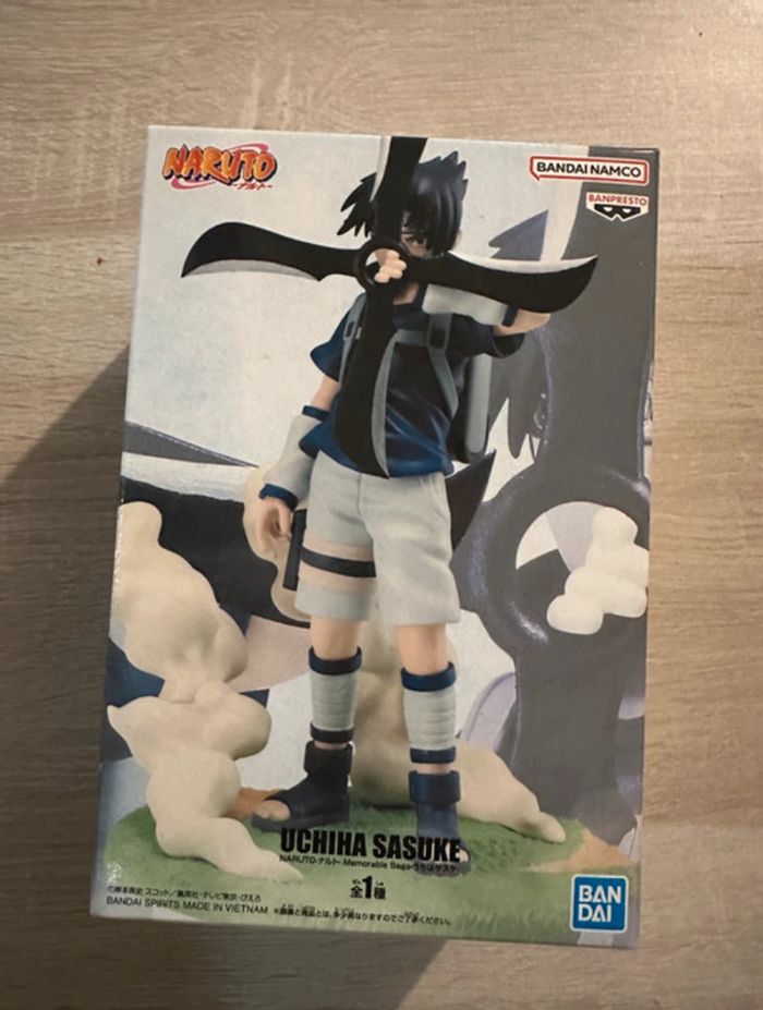 Figurine Sasuke Uchiha Banpresto – Naruto Shippuden Memorable Saga 16 cm