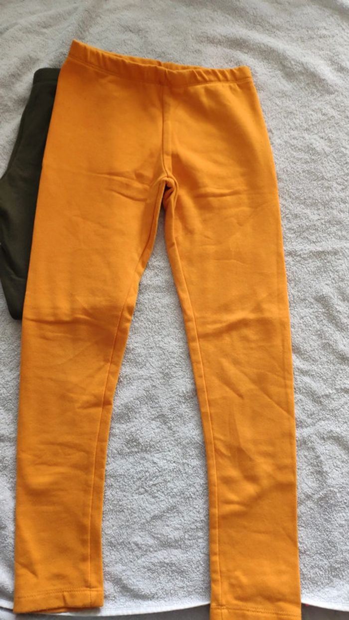 Lot de 3 leggings épais 10 ans - photo numéro 3