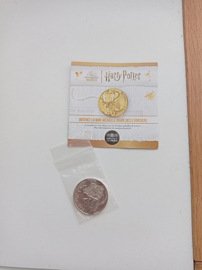 Neuf Harry Potter monnaie de paris médaille a collectionner Harry Potter Beebs