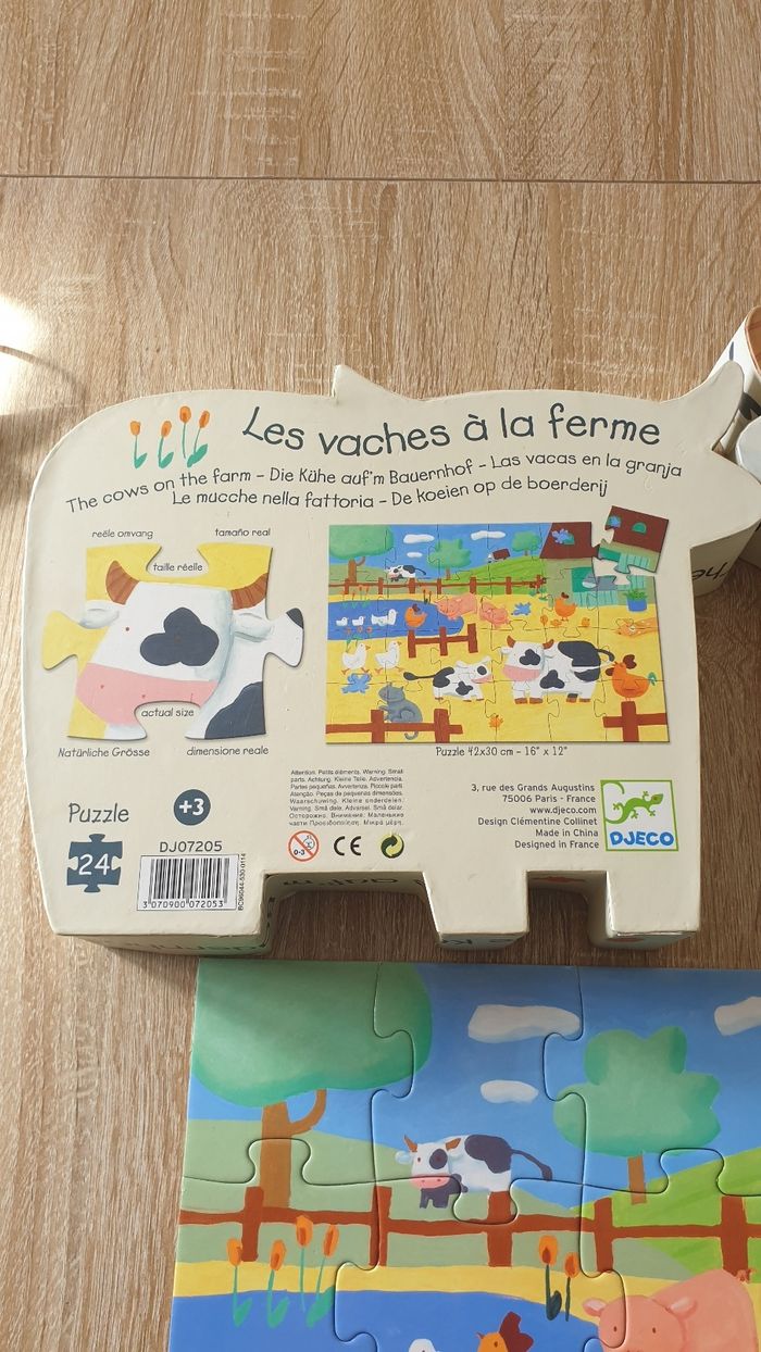 Puzzle vache - photo numéro 6