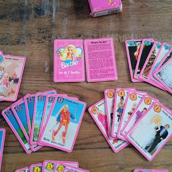 Jeu 7 familles barbie