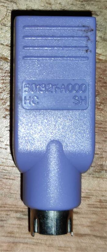 Adaptateur clavier USB vers Mini-DIN 6 broches