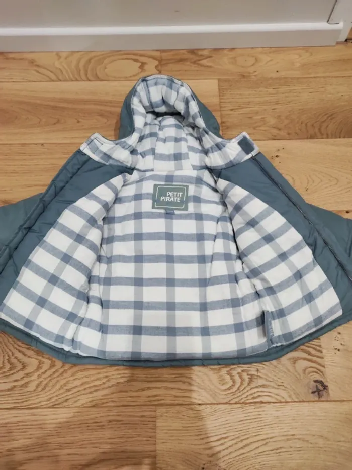 Manteau d'hiver bébé - très chaud - 6 mois - photo numéro 3