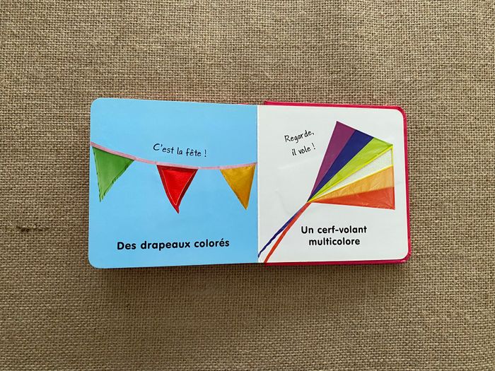 Livre les couleur à toucher Langue au Chat d'occasion - photo numéro 7