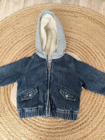 Manteau en jean
