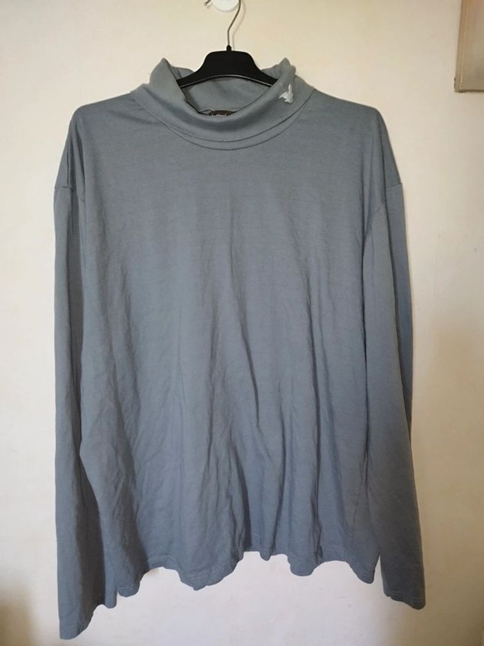 T-shirt col roulé Big size - photo numéro 3