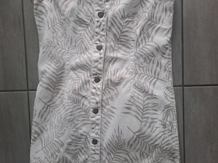 Robe jean blanche Bréal - photo numéro 3