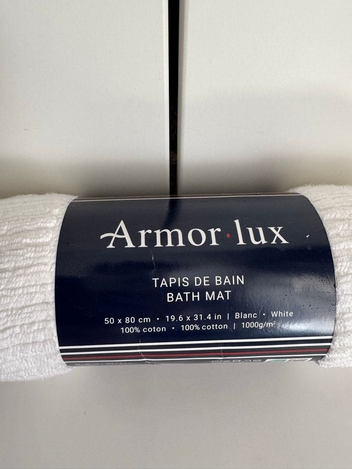Tapis de bain Armor-lux 50/80cm.100% coton - photo numéro 2