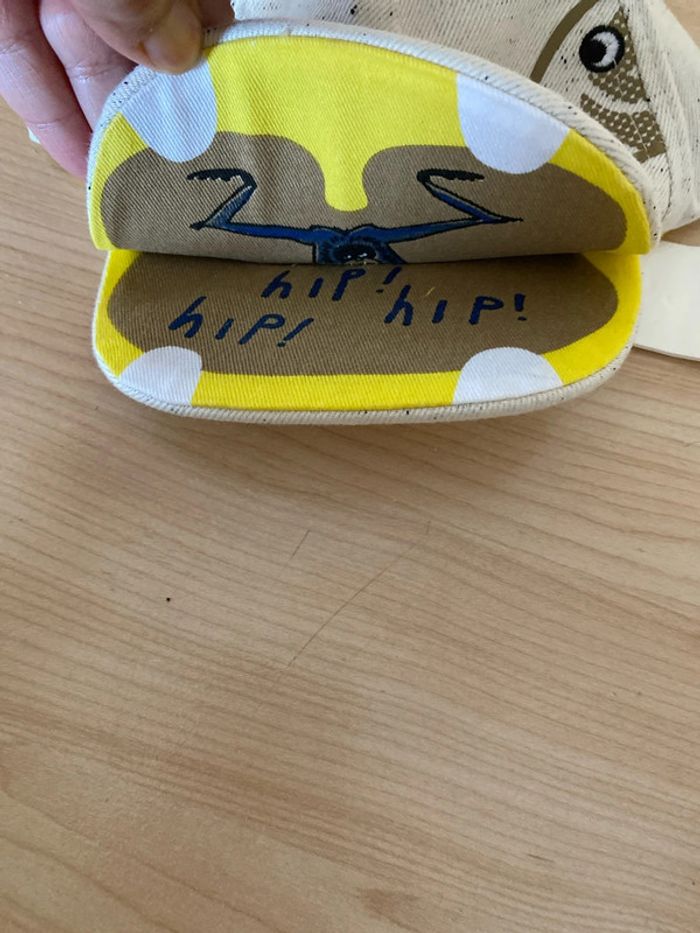 Casquette Catimini Thème hippopotame, 44 cm 6 12 mois neuves - photo numéro 4