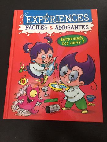 Livre d expériences enfants