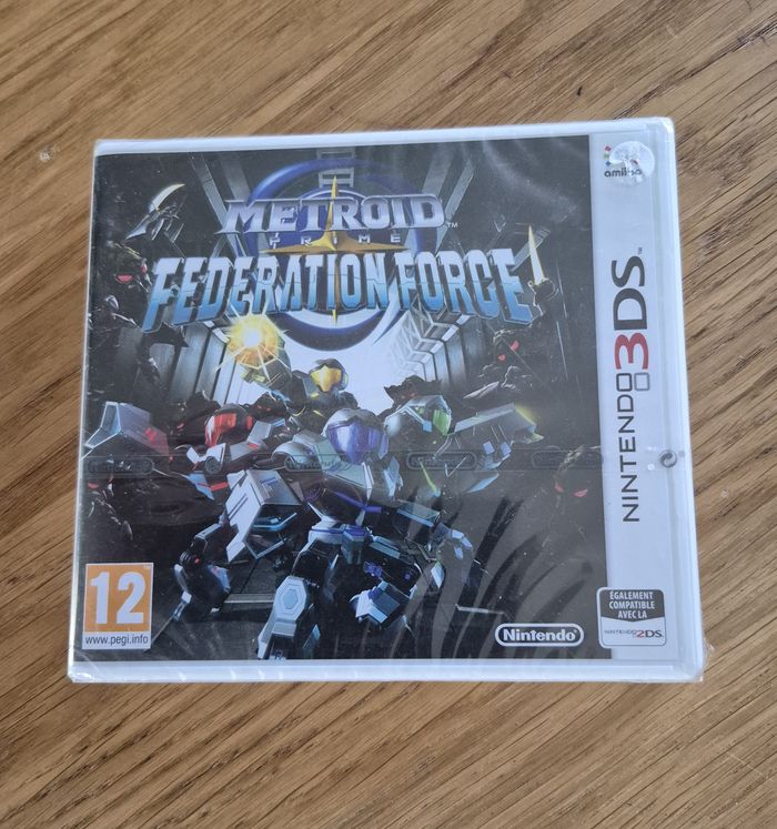 Jeu Metroid Federation Force Nintendo 3DS Neuf PAL New 2DS DS
