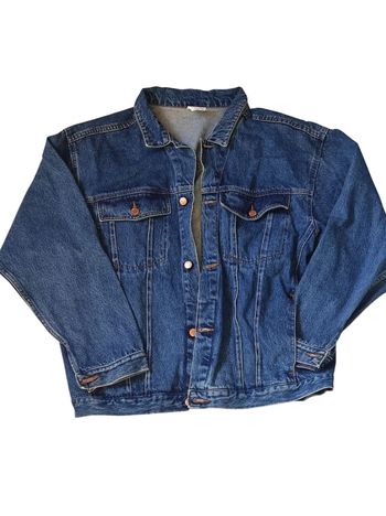 Veste vintage jean grande taille T4