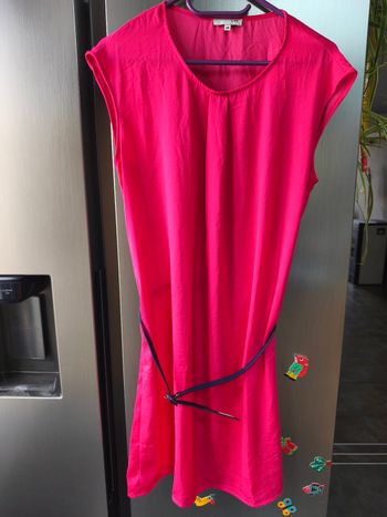 Robe d'été fushia La Halle 40