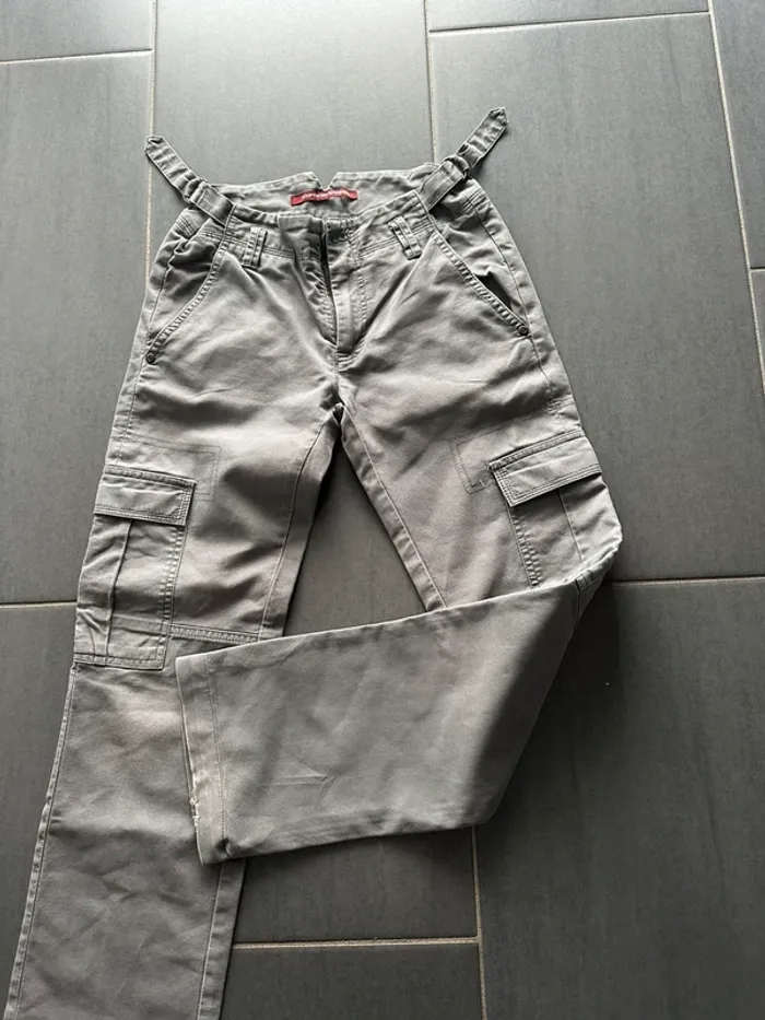 Pantalon cargot comptoir des Cotonniers 10 ans - photo numéro 2