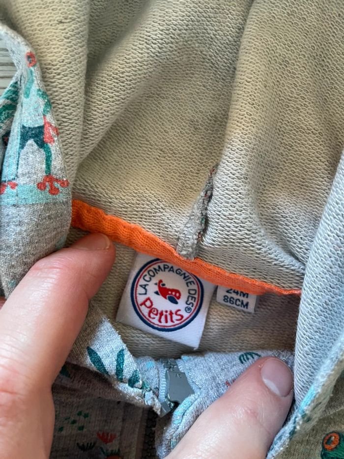 Gilet la compagnie des petits 24 mois - photo numéro 2