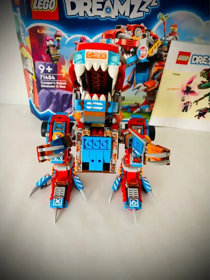 LEGO Dreamzzz 71484 - Le Robot Dinosaure C-Rex de Cooper - Complet avec Boîte et Notice - photo numéro 2