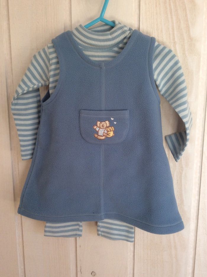 Robe + t-shirt + legging - Cocoon - 12m