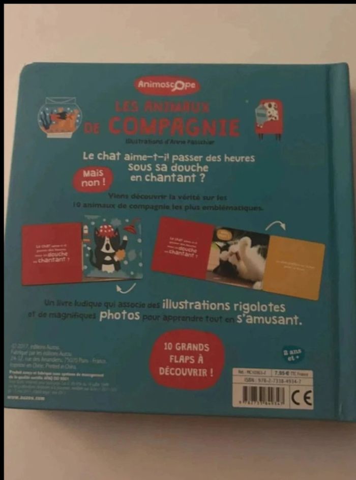 Livre les  animaux  de  compagnie - photo numéro 2