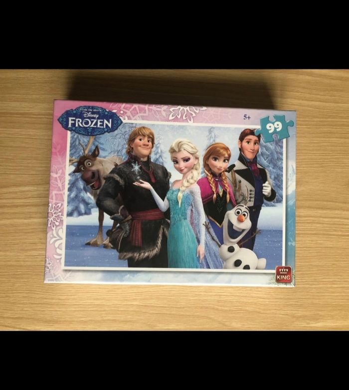 Puzzle La Reine des Neige des 5 ans - photo numéro 2