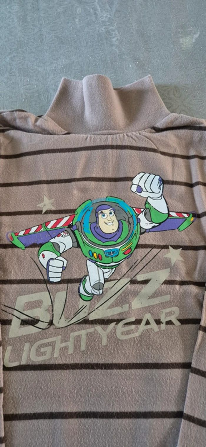 Tee-shirt à col roule toy story disney 4 ans - photo numéro 2