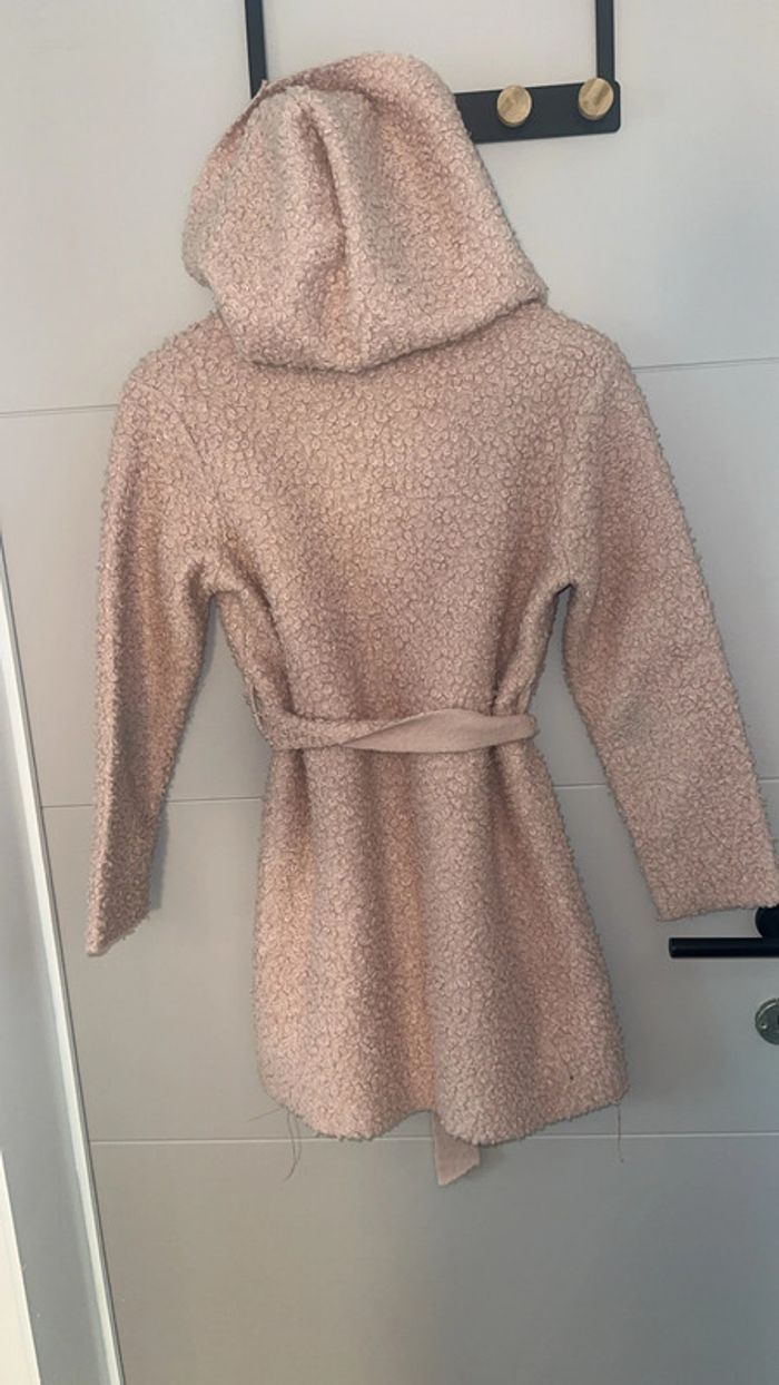 Gilet rose clair avec ceinture – Hangar – Taille 86 – Bon état - photo numéro 3