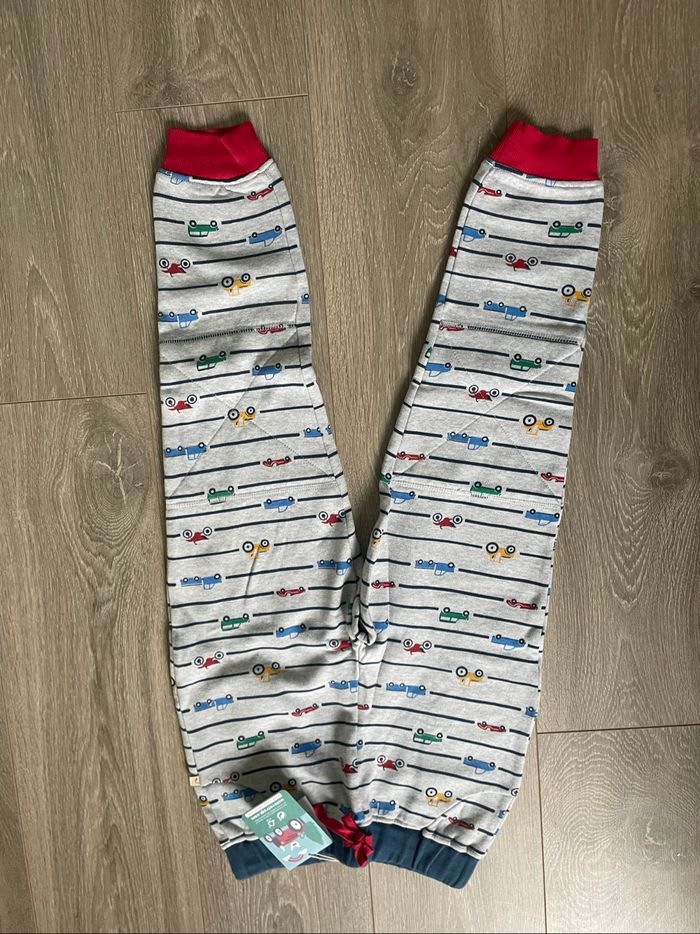 Pantalon Printed Snug Joggers  de la marque Frugi taille 8/9 ans Neuf Neuf étiqueté
