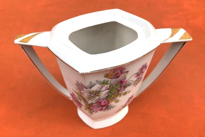 Ancien sucrier Porcelaine  Importé de Jean-Marie Tchécoslovaquie - photo numéro 6