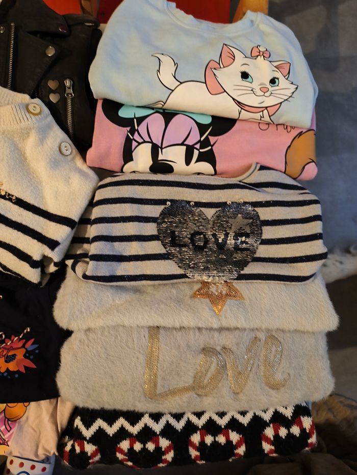 Lot vêtements hiver fille 5ans - photo numéro 2