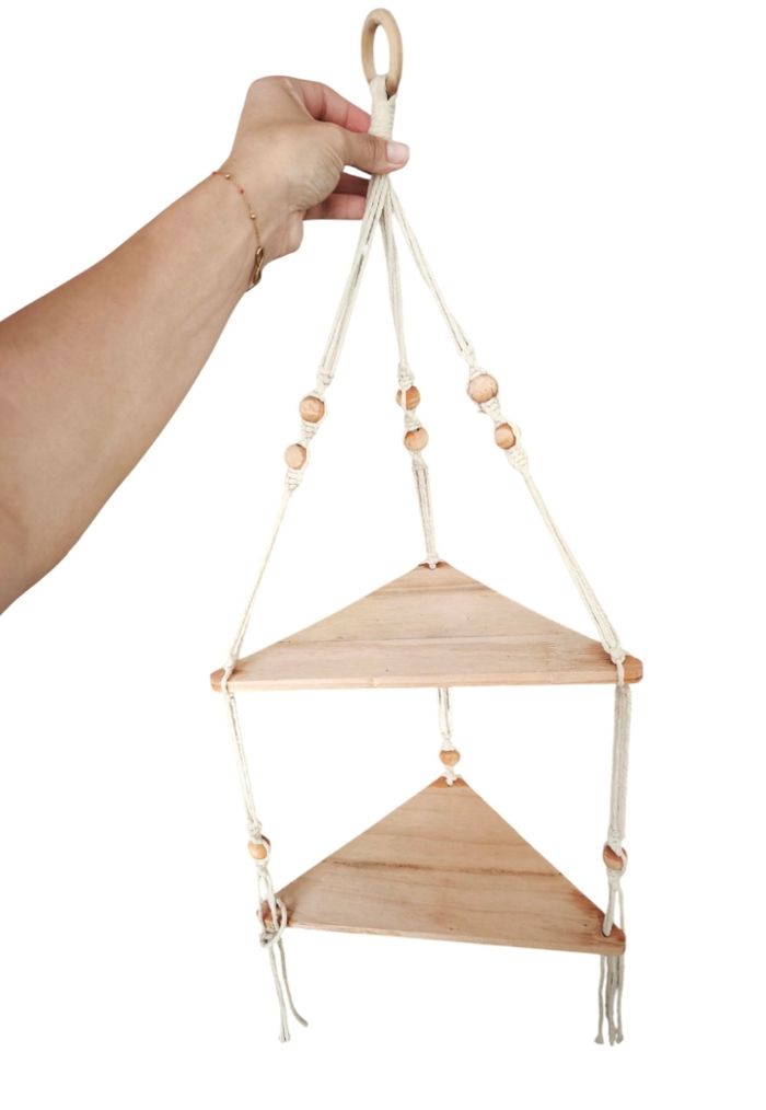 Lot de 3 décorations macramé - photo numéro 2