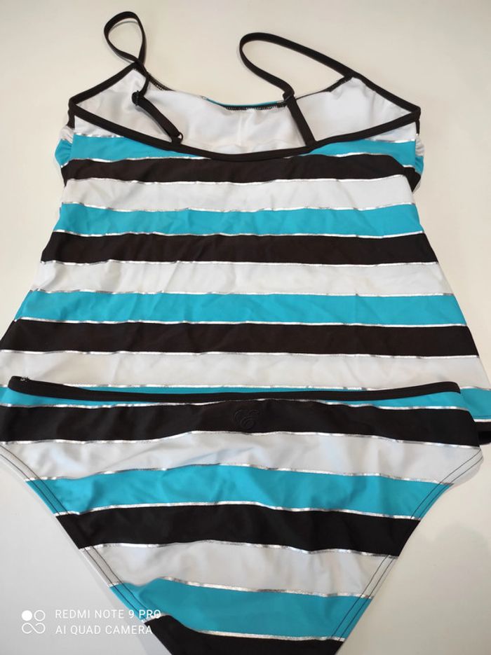 maillot de bain 2 pieces esprit t42 neuf - photo numéro 2
