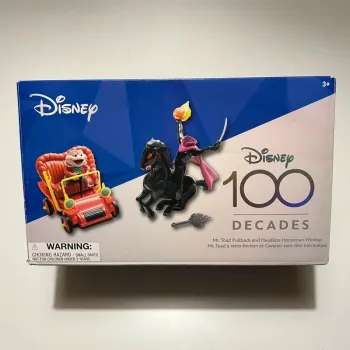 Figurine disney 100 ans mr toad et cavalier sans tête