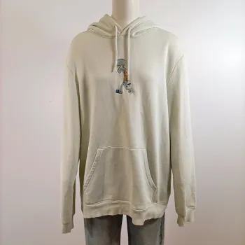 Sweat à capuche H&M Bob l’éponge motif Carlo – beige clair – taille L A1584