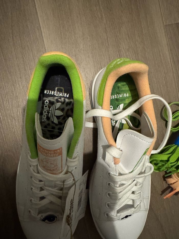 Paire de Stan Smith Peggy/kermit Adidas - photo numéro 2