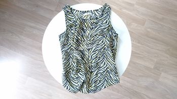 Top transparent et Débardeur jaune citron femme