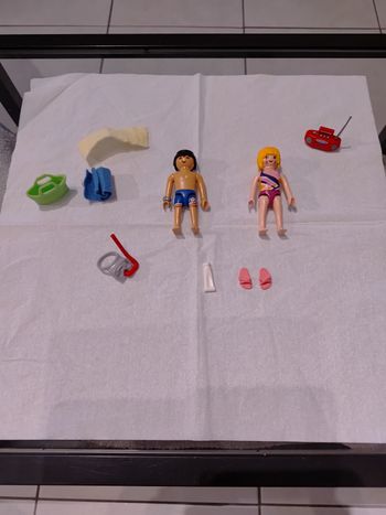 Couple de vacanciers. Playmobil n°9449