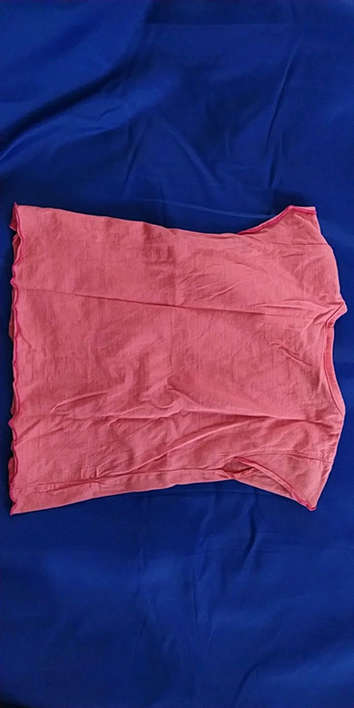 Tee-shirt rose Minnie, 12 mois - photo numéro 2