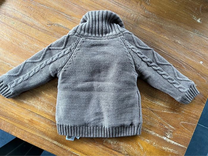 Gilet pull double moumoute hiver Sergent Major 9 mois - photo numéro 4