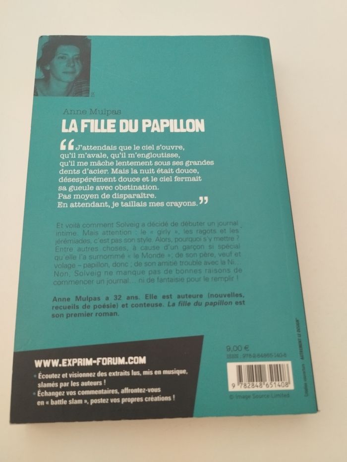 Livre La Fille du Papillon - photo numéro 2