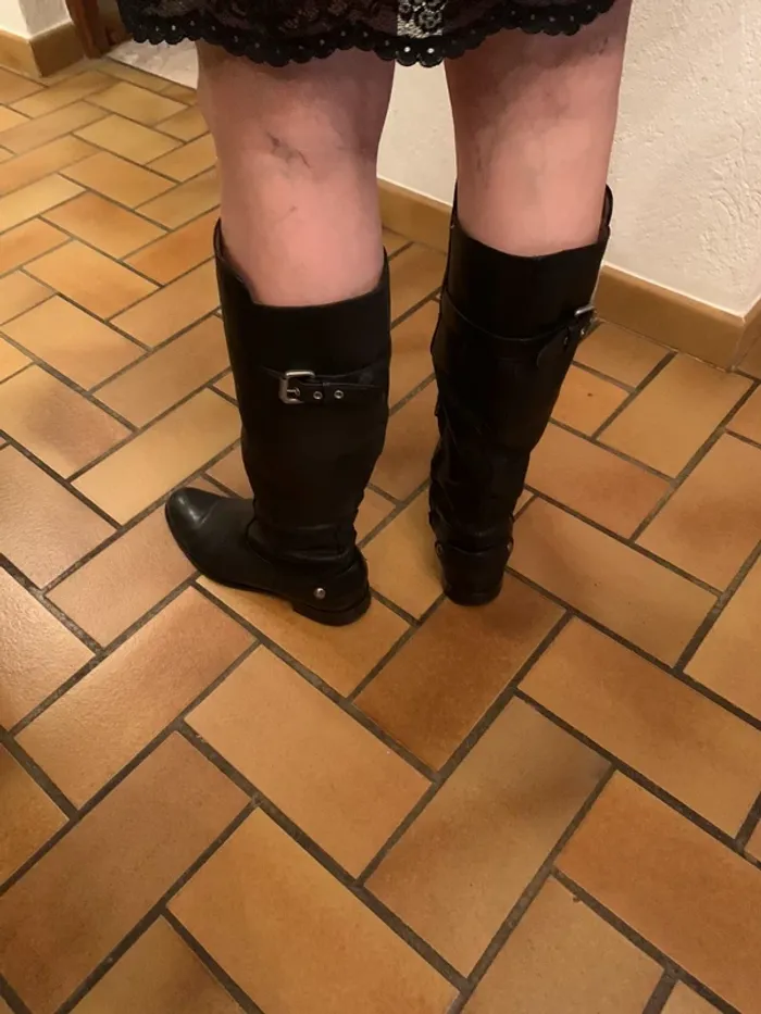 Bottes Zara cuir - photo numéro 5