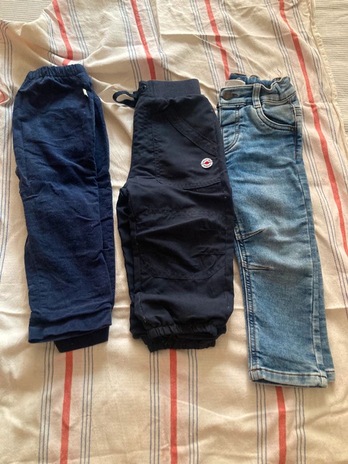 Lot 3 pantalons 18 mois