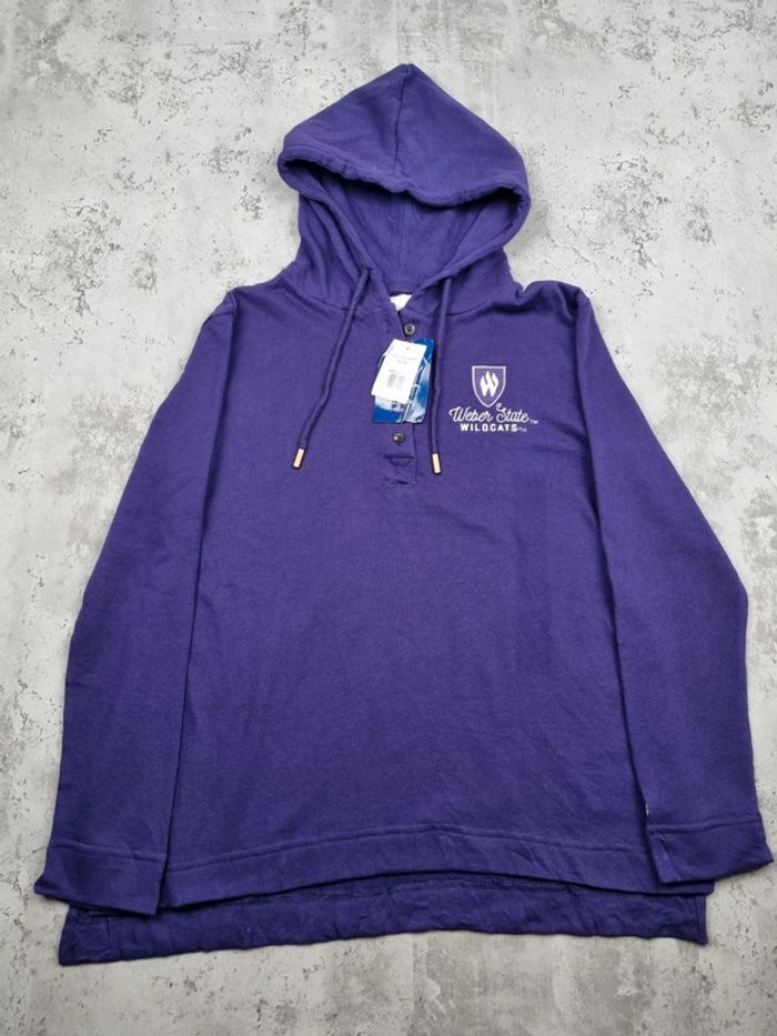 Sweat à capuche Champion violet – Taille S Femme (mesures en photos) - photo numéro 3