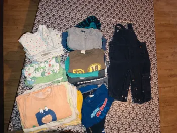 Lot garçon 1 an – vêtements complets