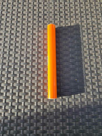 film autocollant orange pour machine de découpe