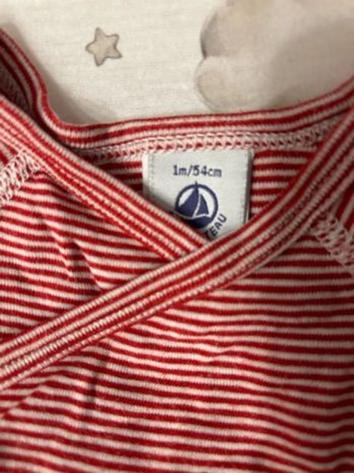 1️⃣ Bodi petit bateau TAILLE 1 - photo numéro 2
